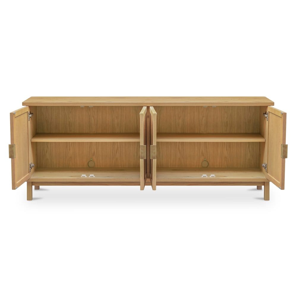 Moes Home - Seymour Sideboard Natural - HN-1000-24 view 2