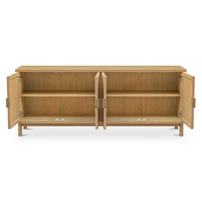 Moes Home - Seymour Sideboard Natural - HN-1000-24 view 2