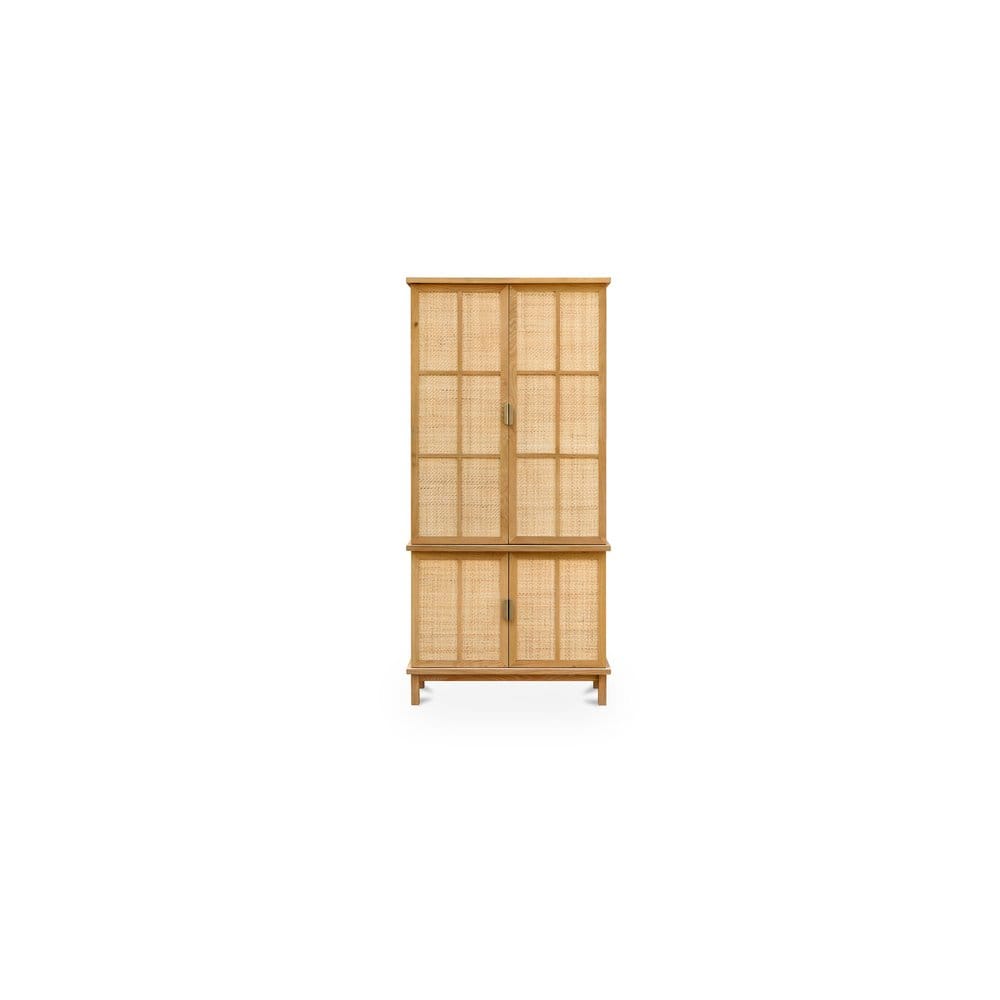 Moes Home - Seymour Tall Cabinet Natural - HN-1001-24-0 view 1