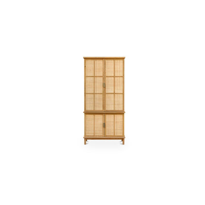 Moes Home - Seymour Tall Cabinet Natural - HN-1001-24-0 view 1