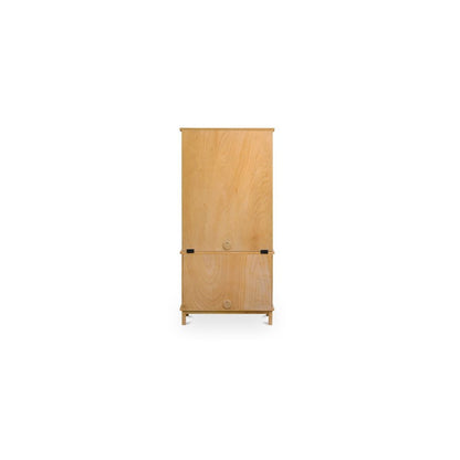 Moes Home - Seymour Tall Cabinet Natural - HN-1001-24-0 view 5