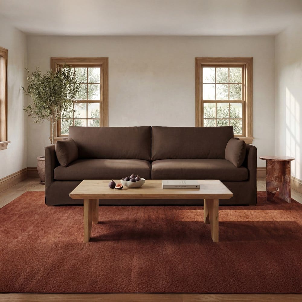 Moes Home - Shea Sofa Dark Brown - JP-1000-20 view 8