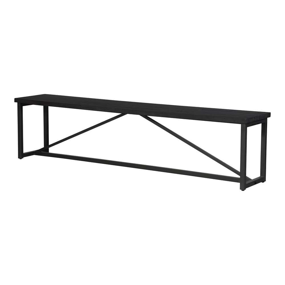 Moes Home - Sierra Bench Black - FR-1018-02 veiw 3
