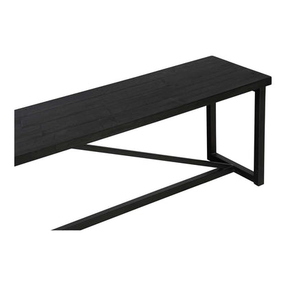 Moes Home - Sierra Bench Black - FR-1018-02 veiw 6