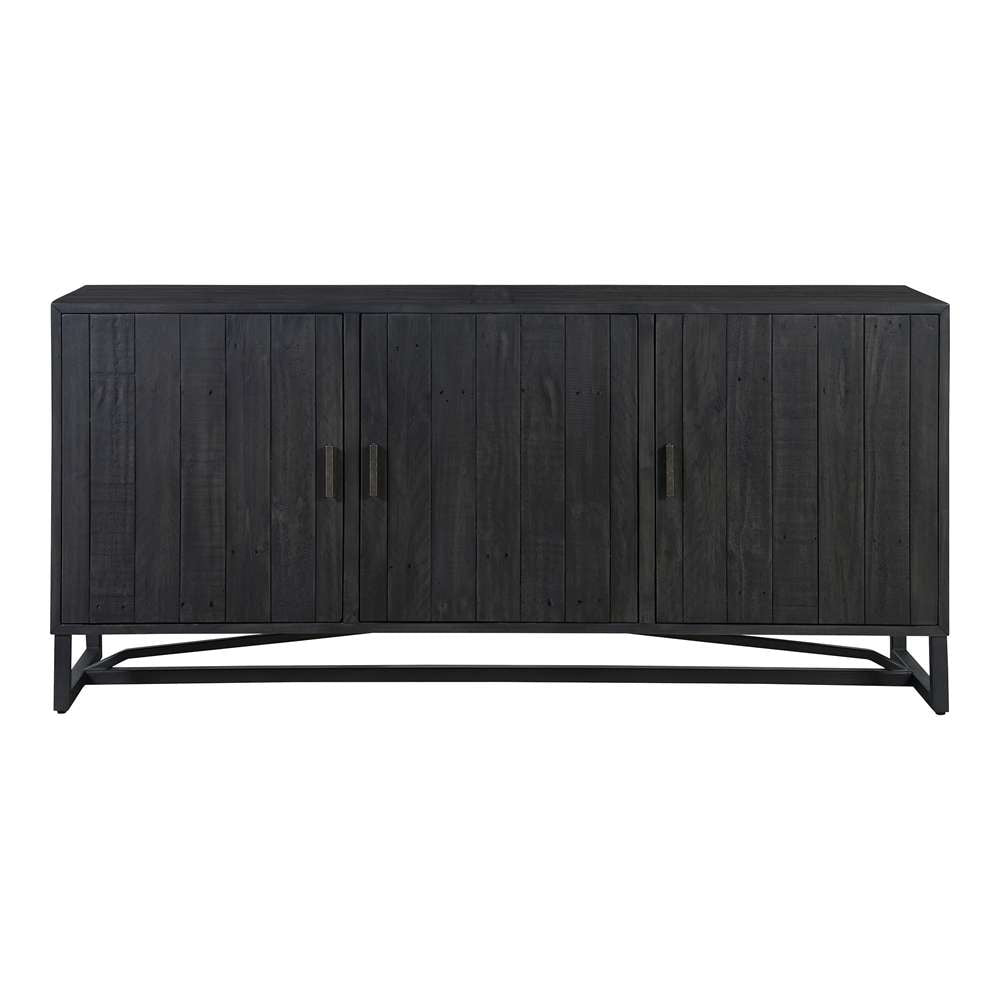 Moes Home - Sierra Sideboard Black - FR-1019-02 veiw 1