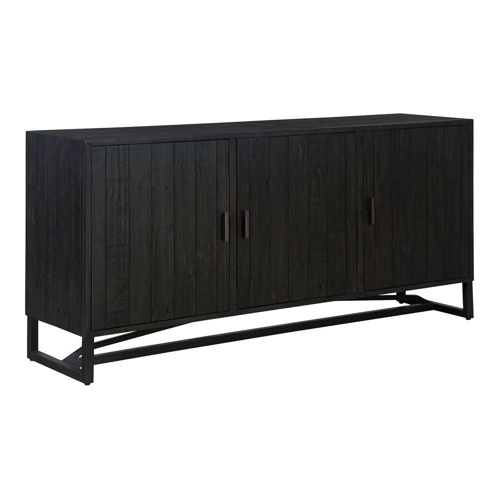 Moes Home - Sierra Sideboard Black - FR-1019-02 veiw 2