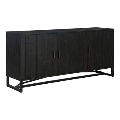 Moes Home - Sierra Sideboard Black - FR-1019-02 veiw 2