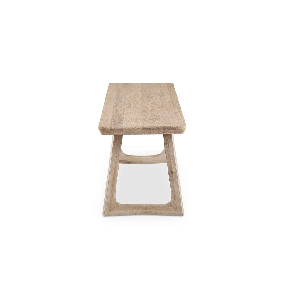 Moes Home - Silas Dining Bench Oak - BC-1160-18-0 view 4
