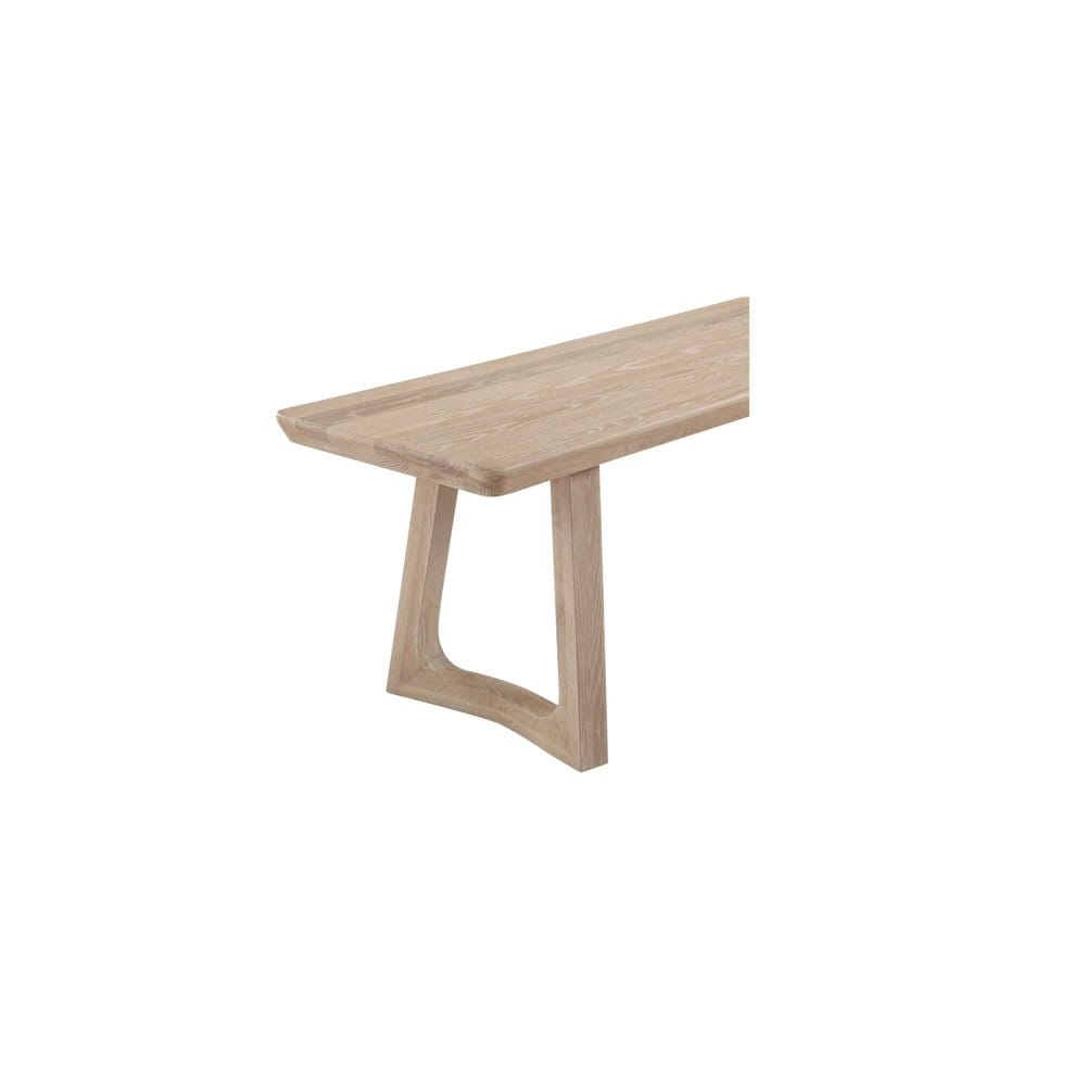 Moes Home - Silas Dining Bench Oak - BC-1160-18-0 view 6