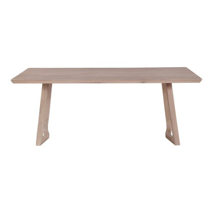 Moes Home - Silas Dining Table in White Oak - BC-1098-18-0 veiw 2