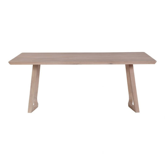 Moes Home - Silas Dining Table in White Oak - BC-1098-18-0 veiw 2