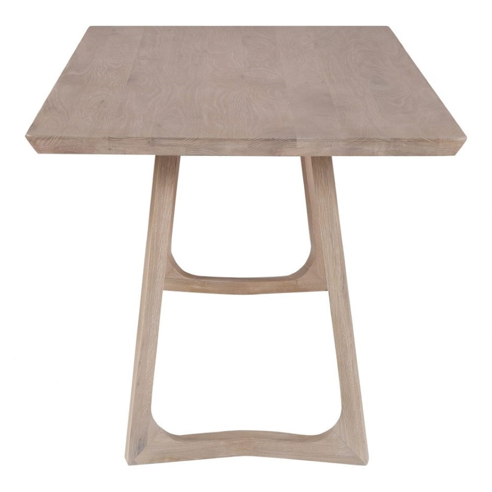 Moes Home - Silas Dining Table in White Oak - BC-1098-18-0 veiw 3