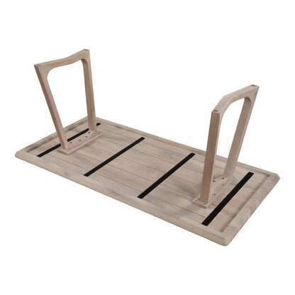 Moes Home - Silas Dining Table in White Oak - BC-1098-18-0 veiw 4