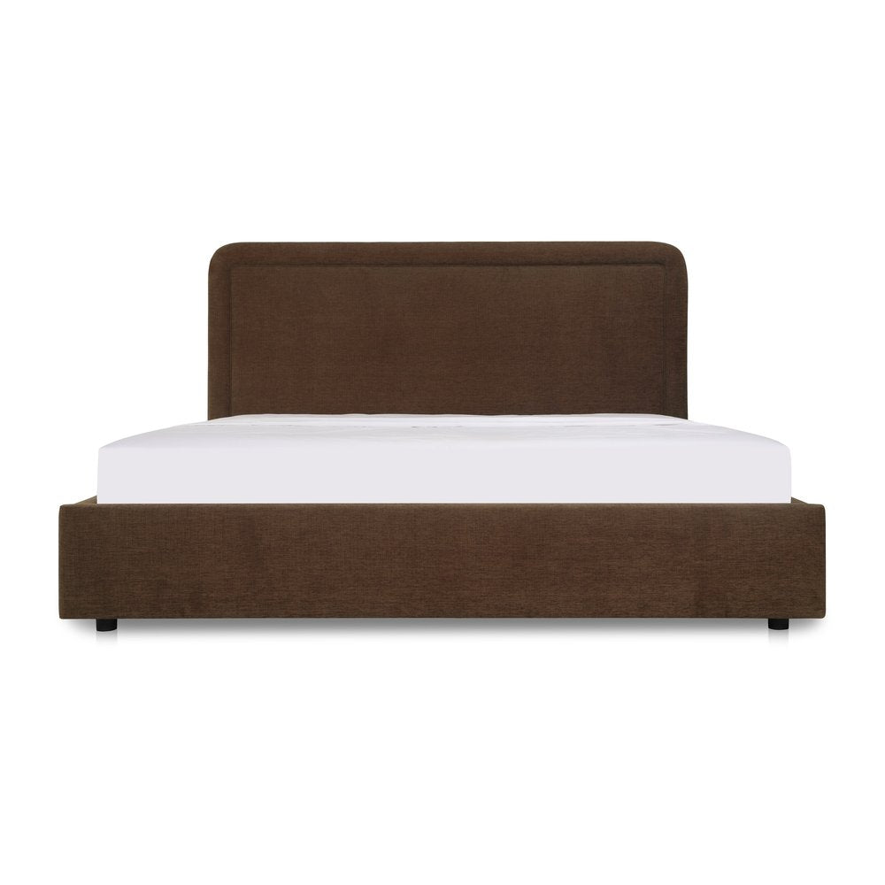 Moes Home - Simon King Storage Bed Brown - RN-1159-20-0 view 1