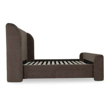Moes Home - Sophia King Storage Bed Brown - RN-1153-03-0 view 7