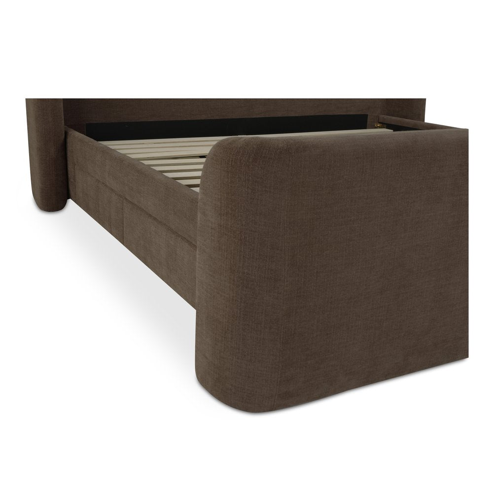 Moes Home - Sophia King Storage Bed Brown - RN-1153-03-0 view 9
