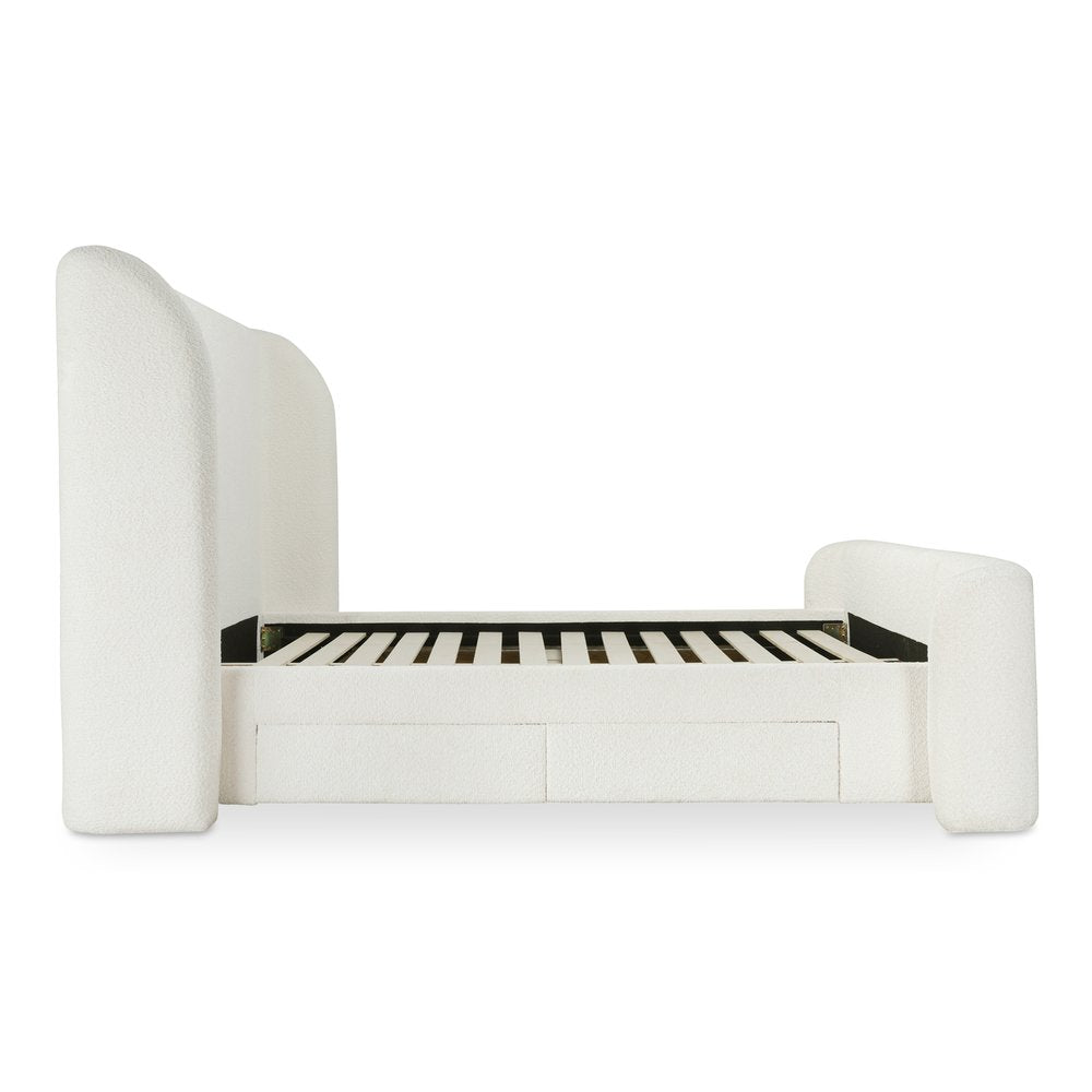 Moes Home - Sophia King Storage Bed Cream - RN-1153-05-0 view 7