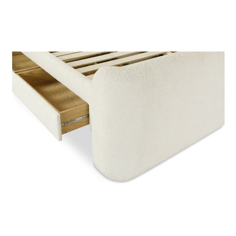 Moes Home - Sophia King Storage Bed Cream - RN-1153-05-0 view 8