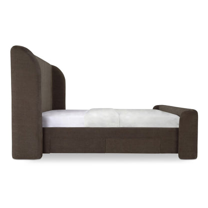 Moes Home - Sophia Queen Storage Bed Brown - RN-1152-03-0 view 7