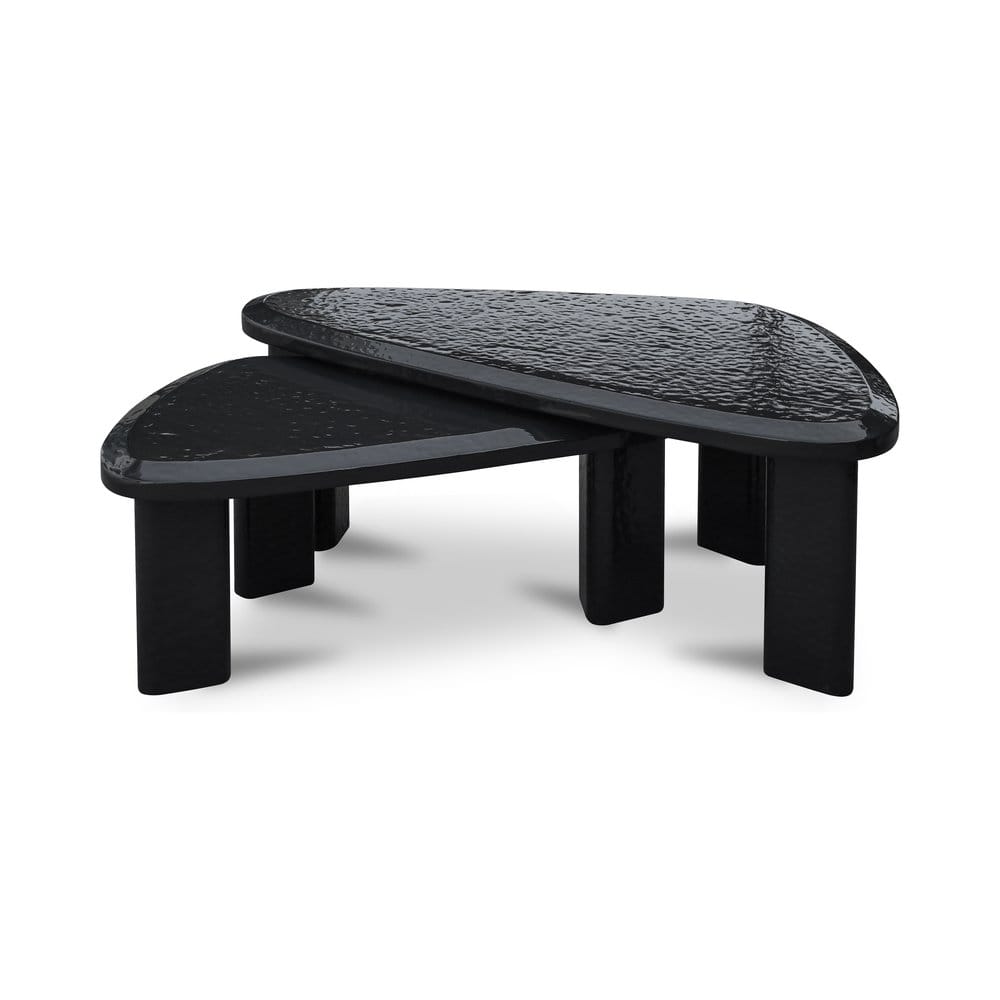 Moes Home - Sophie Outdoor Nesting Table Set Charcoal Lacquer - SC-1009-07-0 view 1
