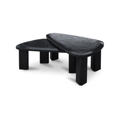 Moes Home - Sophie Outdoor Nesting Table Set Charcoal Lacquer - SC-1009-07-0 view 6