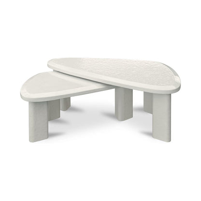 Moes Home - Sophie Outdoor Nesting Table Set Cream Lacquer - SC-1009-34-0 view 1
