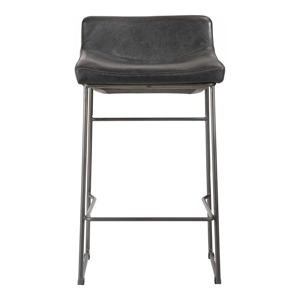 Moes Home - Starlet Counterstool Black (Set of 2) - PK-1106-02 veiw 2