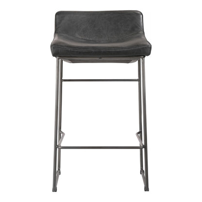 Moes Home - Starlet Counterstool Black (Set of 2) - PK-1106-02 veiw 2
