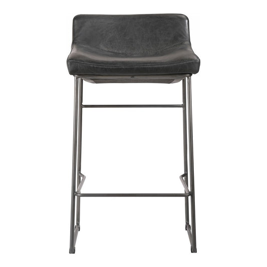 Moes Home - Starlet Counterstool Black (Set of 2) - PK-1106-02 veiw 2