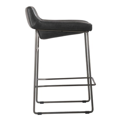Moes Home - Starlet Counterstool Black (Set of 2) - PK-1106-02 veiw 3