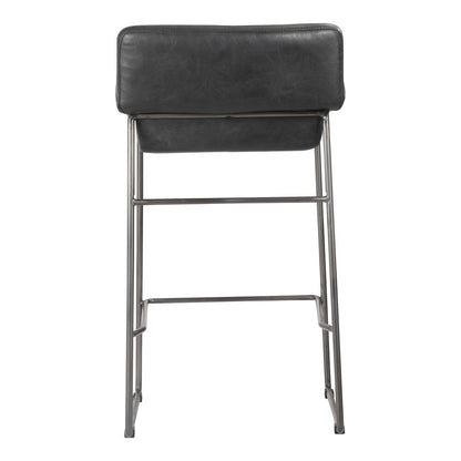 Moes Home - Starlet Counterstool Black (Set of 2) - PK-1106-02 veiw 4