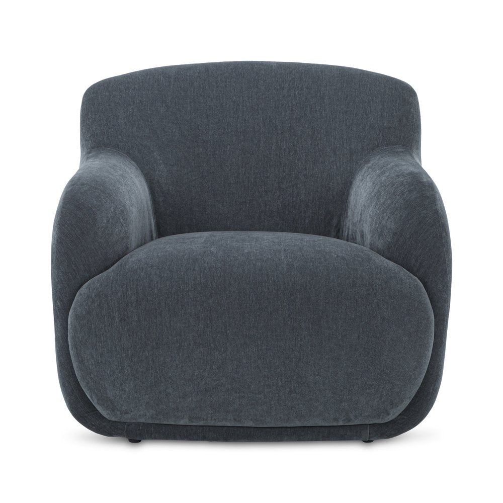 Moes Home - Stevie Lounge Chair Slate Blue - FO-1001-19 view 2