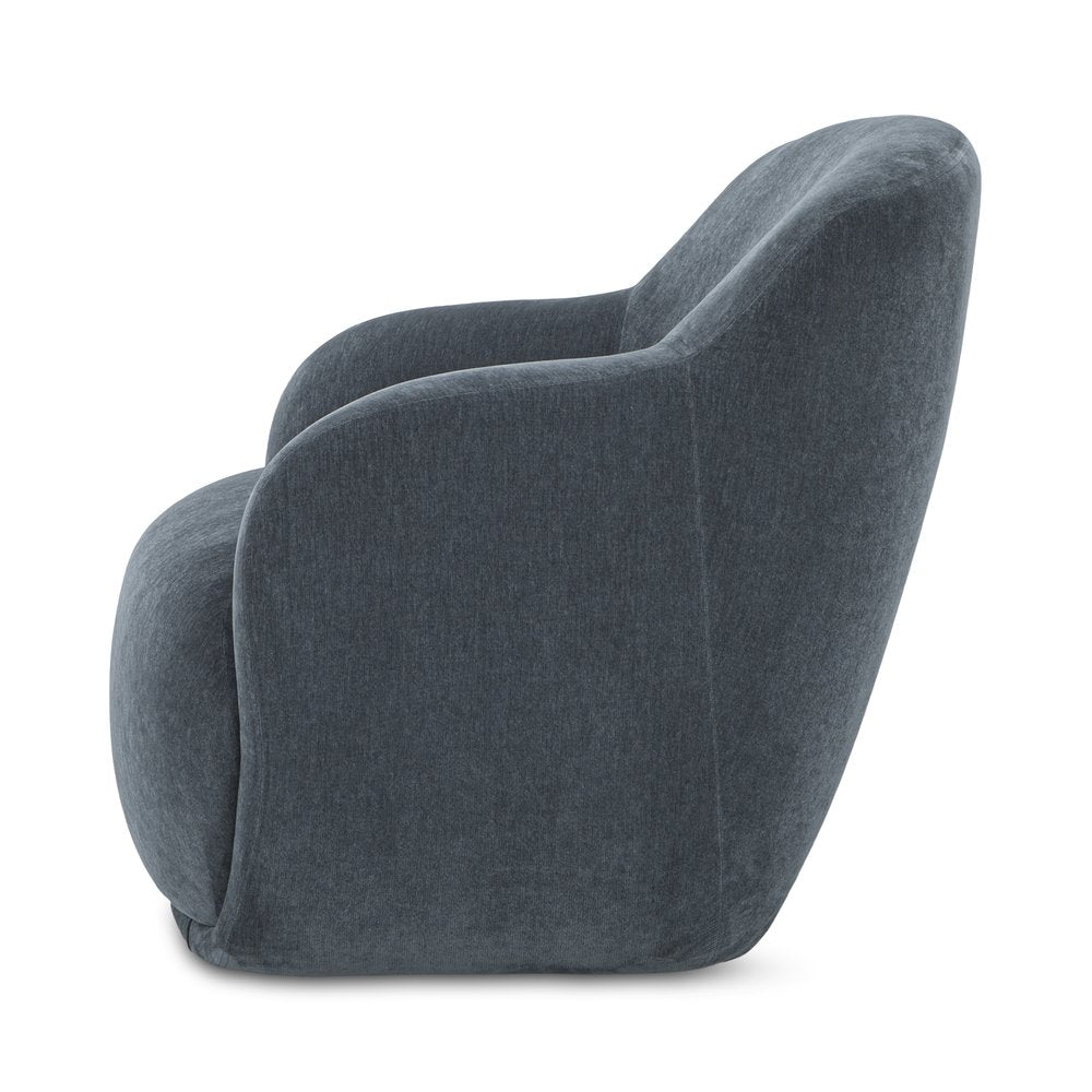 Moes Home - Stevie Lounge Chair Slate Blue - FO-1001-19 view 3