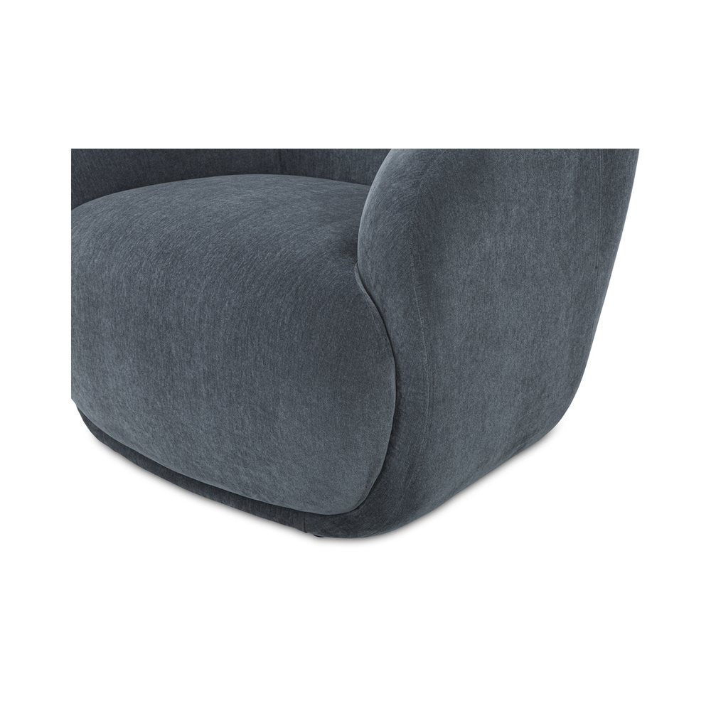Moes Home - Stevie Lounge Chair Slate Blue - FO-1001-19 view 7