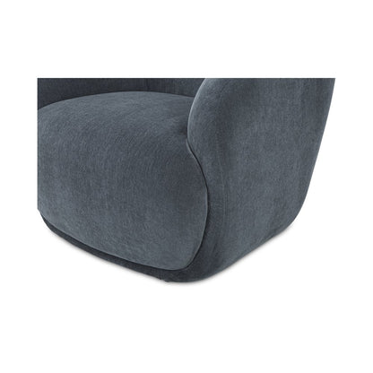 Moes Home - Stevie Lounge Chair Slate Blue - FO-1001-19 view 7