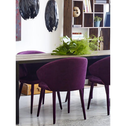 Moes Home - Stewart Dining Chair in Purple - EH-1104-10 veiw 4