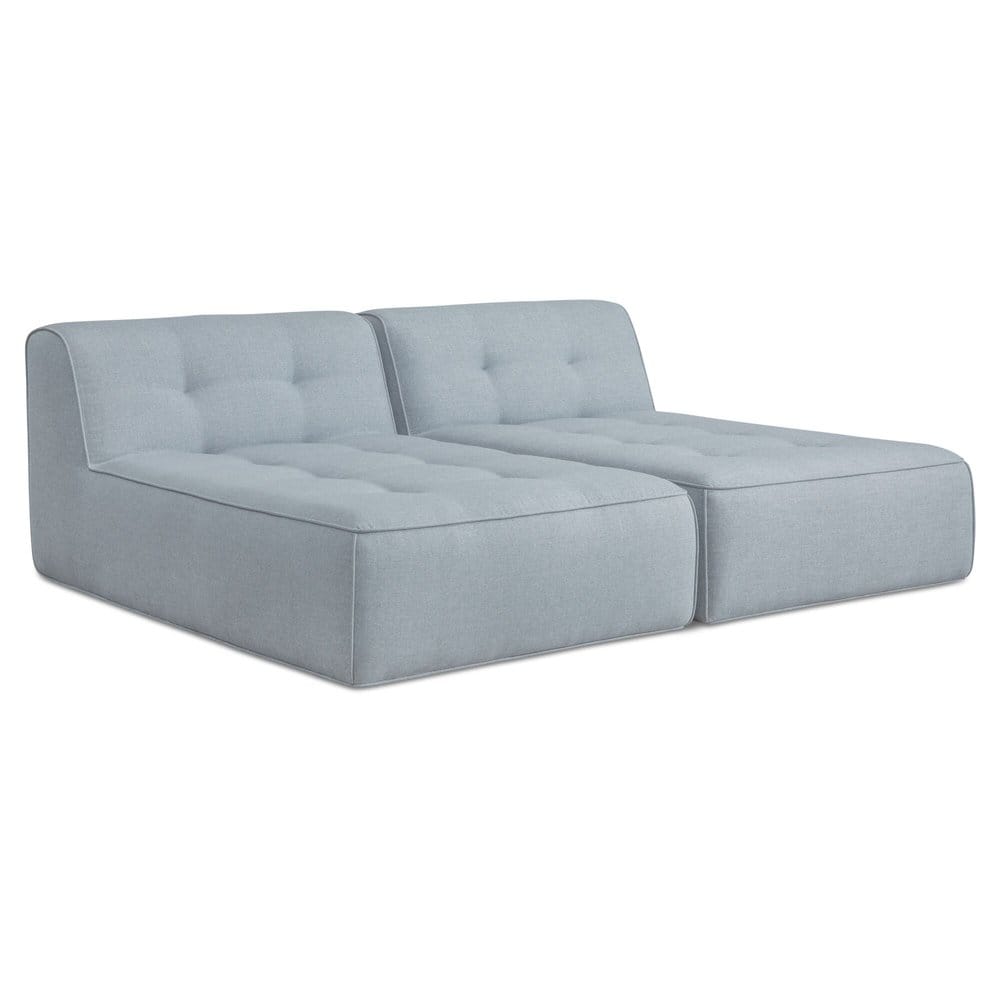 Moes Home - Sunseeker 2 Piece Outdoor Sun Lounger Light Blue - VV-1033-45 view 3