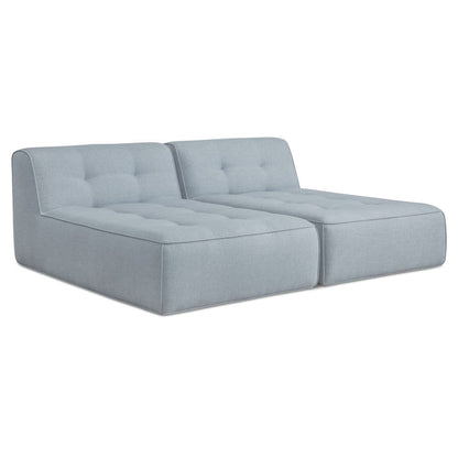 Moes Home - Sunseeker 2 Piece Outdoor Sun Lounger Light Blue - VV-1033-45 view 3