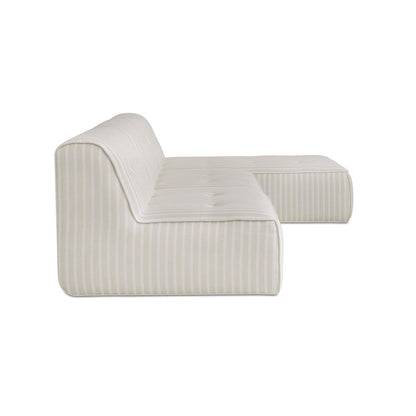 Moes Home - Sunseeker 3 Piece Outdoor Lounge Brown Stripe - VV-1031-21 view 4