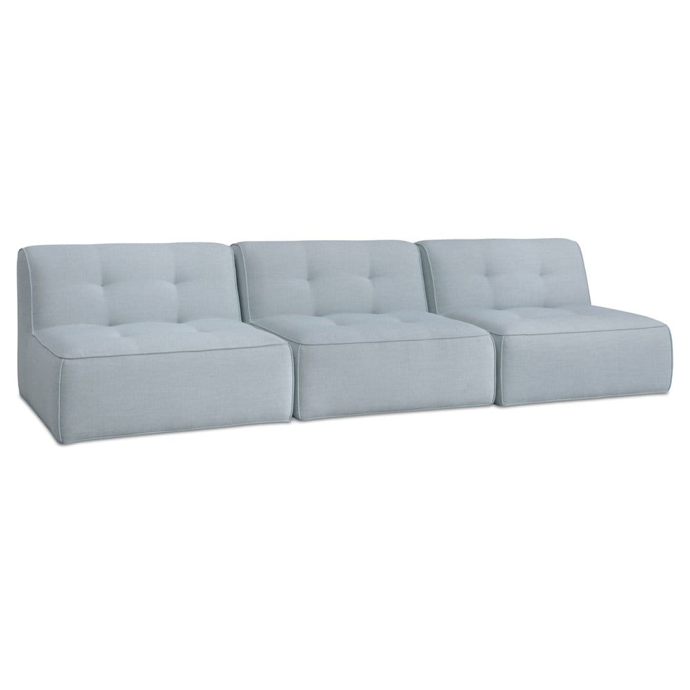 Moes Home - Sunseeker 3 Piece Outdoor Sofa Light Blue - VV-1030-45 view 3