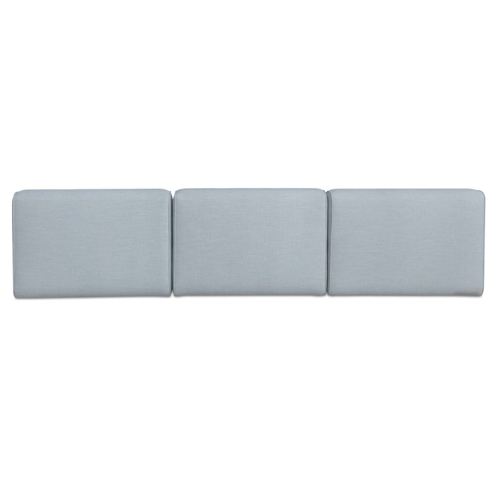 Moes Home - Sunseeker 3 Piece Outdoor Sofa Light Blue - VV-1030-45 view 5