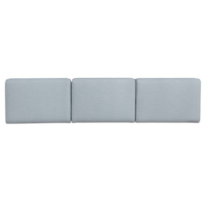 Moes Home - Sunseeker 3 Piece Outdoor Sofa Light Blue - VV-1030-45 view 5