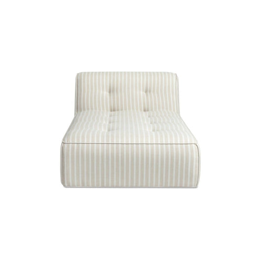 Moes Home - Sunseeker Outdoor Chaise Brown Stripe - VV-1023-21 view 2