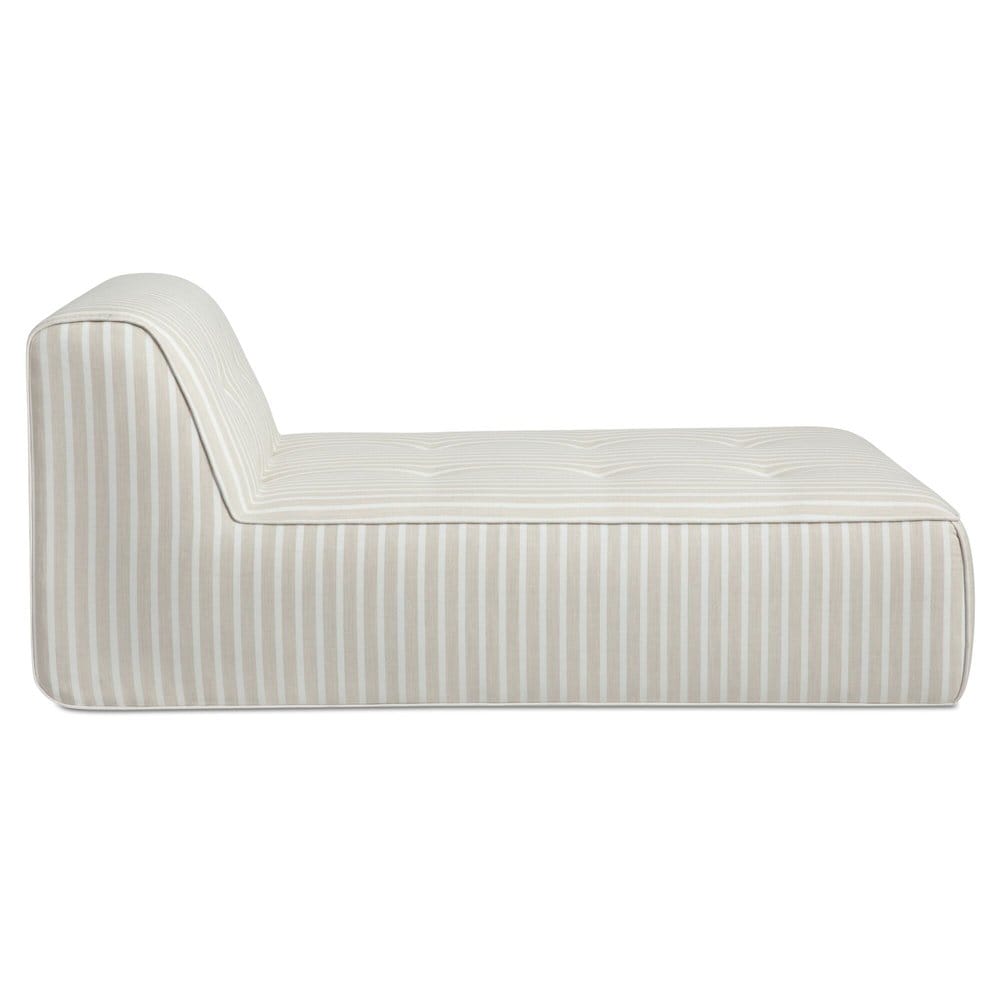 Moes Home - Sunseeker Outdoor Chaise Brown Stripe - VV-1023-21 view 4