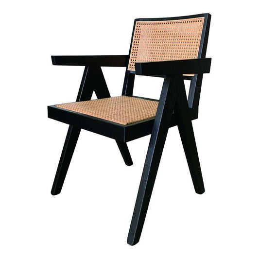 Moes Home - Takashi Chair in Black (Set of 2) - FG-1022-02 veiw 1