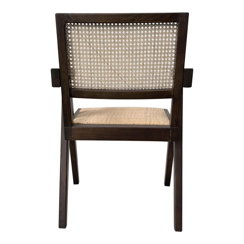 Moes Home - Takashi Chair in Dark Brown (Set of 2) - FG-1022-20 veiw 4