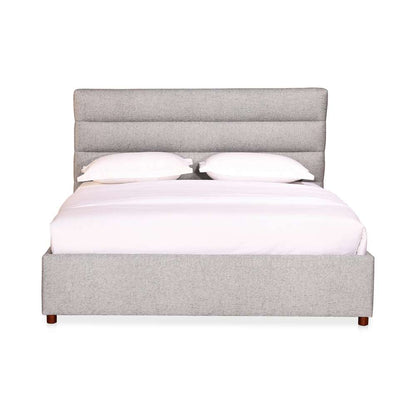 Moes Home - Takio Queen Bed Light Grey - RN-1139-29-0 veiw 1