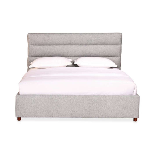Moes Home - Takio Queen Bed Light Grey - RN-1139-29-0 veiw 1