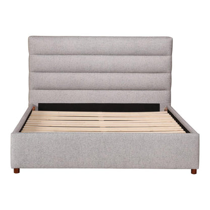 Moes Home - Takio Queen Bed Light Grey - RN-1139-29-0 veiw 2