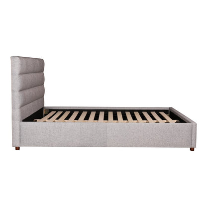 Moes Home - Takio Queen Bed Light Grey - RN-1139-29-0 veiw 4